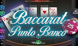 Baccarat Punto Banco game image from ev88